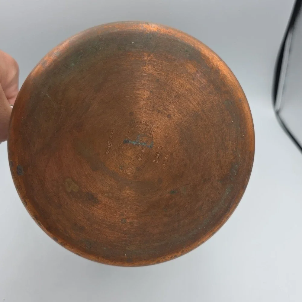 Revere Ware Copper Bottom 4 1/2 & 1.5 Quart Pots With No Lids